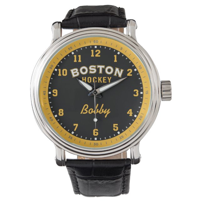 Boston Hockey 12 Hour Watch (Front)