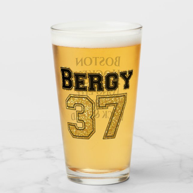 Boston Hockey Bergy 37 Glass (Front Filled)
