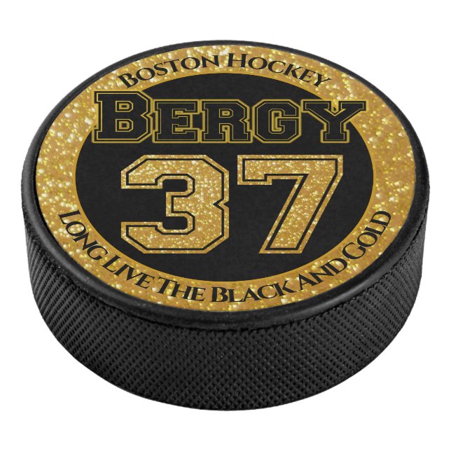 Boston Hockey Bergy 37 Puck (3/4)