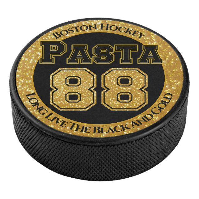 Boston Hockey Pasta 88 Puck (3/4)