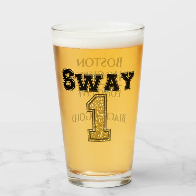 Boston Hockey Sway 1 Glass (Front Filled)