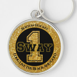 Boston Hockey Sway 1 Key Ring