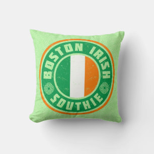 Boston Irish American Southie Pillow