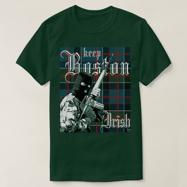 BOSTON IRISH T-Shirt (Design Front)