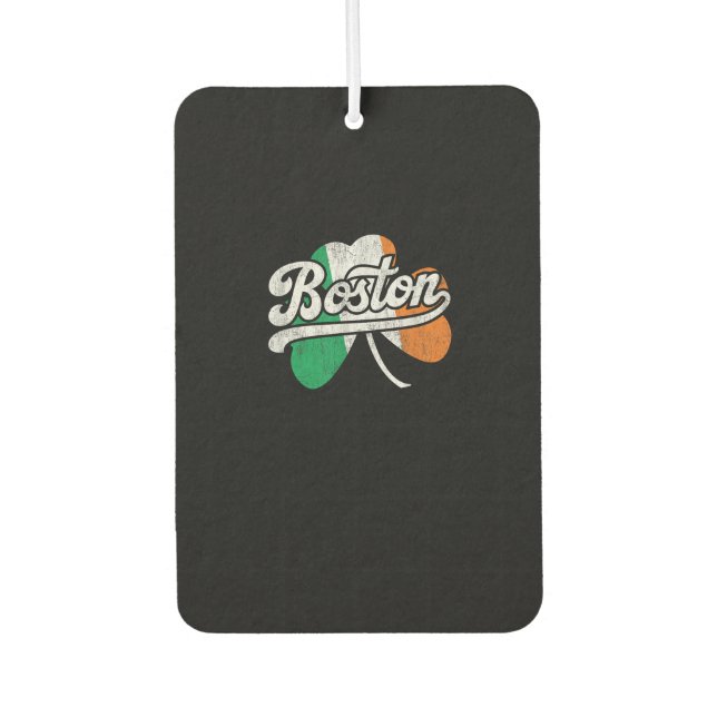Boston Irish T-Shirt T-Shirt Car Air Freshener (Front)