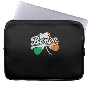 Boston Irish T-Shirt T-Shirt Laptop Sleeve