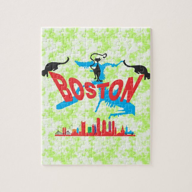 Boston Jigsaw Puzzle (Vertical)