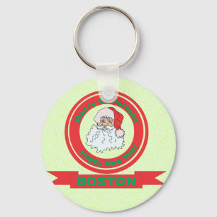 Boston Key Ring