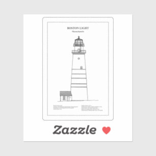 Boston Light Lighthouse - Massachusetts - BD