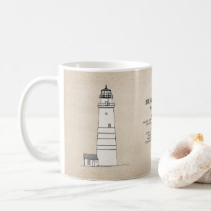 Boston Light Lighthouse - Massachusetts - SBD Coffee Mug