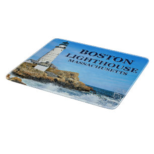 Boston Lighthouse, Massachusetts Cutting Board