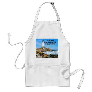 Boston Lighthouse, Massachusetts Standard Apron