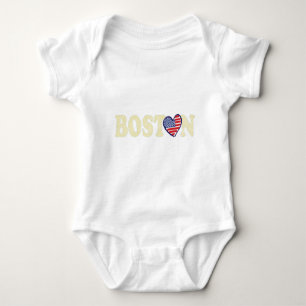 Boston Love Baby Bodysuit