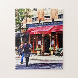 Boston MA - Hanover Street North End Jigsaw Puzzle