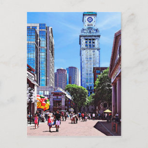 Boston MA - Quincy Market Postcard