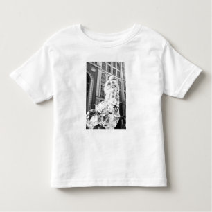 Boston, MA USA, Runner in Foil Boston Marathon Toddler T-Shirt