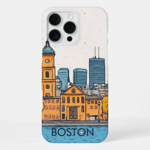 Boston MA USA Travel iPhone 16 Pro Max Case
