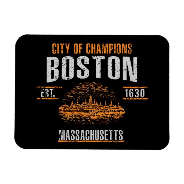 Boston Magnet (Horizontal)