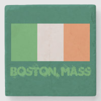 Boston, Mass Irish Flag (Proud Irish Heritage)