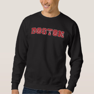 Boston Massachusettes Baseball  Baseball Fan  1 Sweatshirt