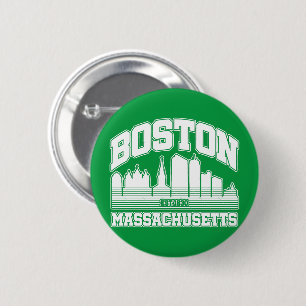 Boston,Massachusetts 6 Cm Round Badge
