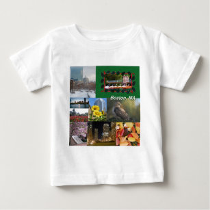 Boston, Massachusetts  Baby T-Shirt