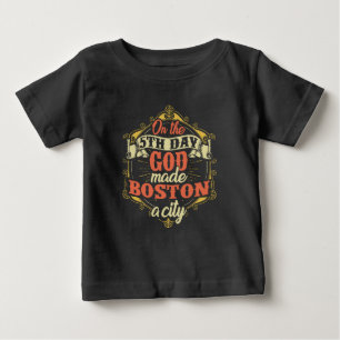 Boston Massachusetts Baby T-Shirt