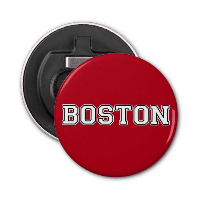 Boston Massachusetts Bottle Opener (Front)