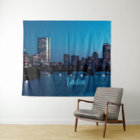 Boston Massachusetts City Skyline
