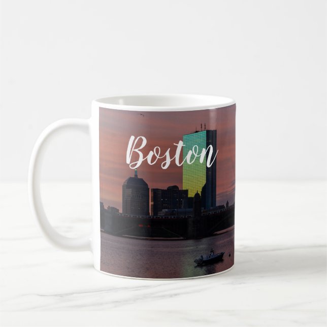Boston Massachusetts Coffee Mug (Left)