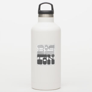 Boston Massachusetts Grey Bubble Letter