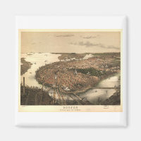 Boston, Massachusetts in 1877