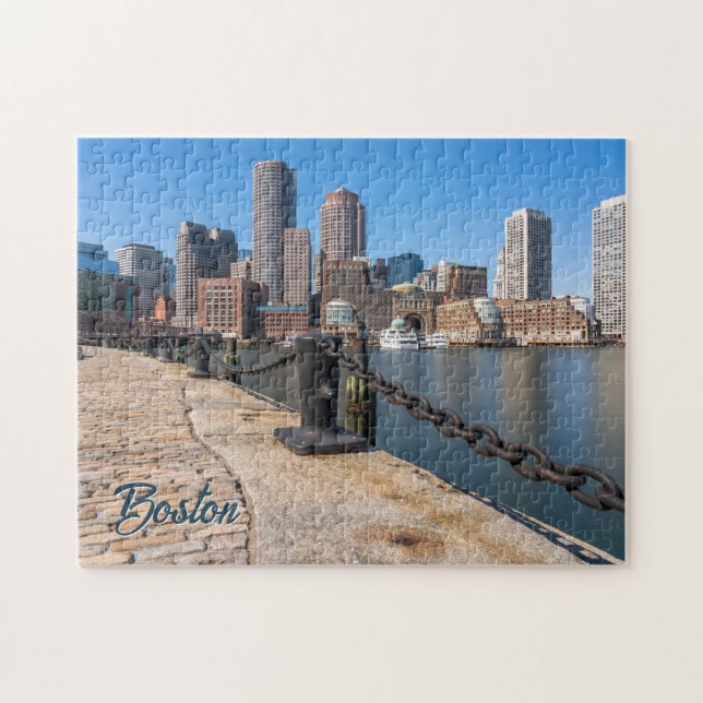 Boston Massachusetts Jigsaw Puzzle (Horizontal)