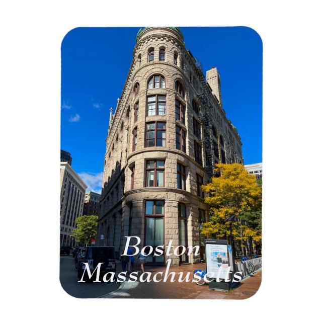 Boston Massachusetts Magnet (Vertical)