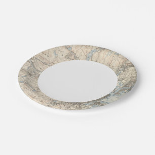 Boston, Massachusetts Paper Plate