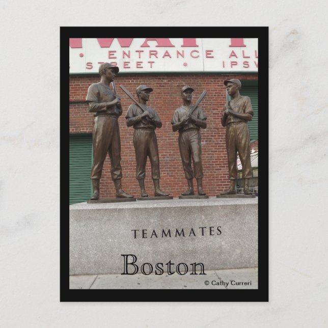 Boston, Massachusetts Postcard (Front)