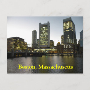 Boston Massachusetts Postcard