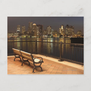 Boston, Massachusetts skyline 3 Postcard