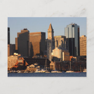 Boston, Massachusetts skyline 5 Postcard