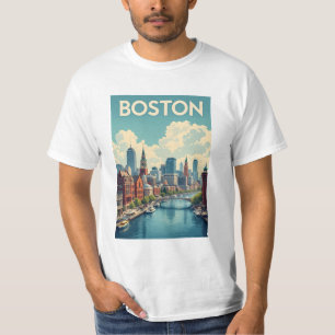 Boston Massachusetts T-Shirt