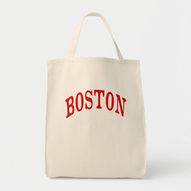  Boston Massachusetts Tote Bag (Front)