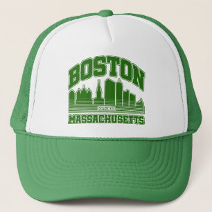 Boston,Massachusetts Trucker Hat