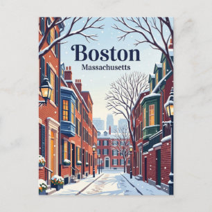 Boston, Massachusetts, USA Postcard