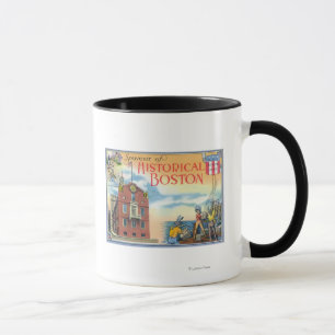 Boston, MassachusettsHistorical Boston Scenes Mug