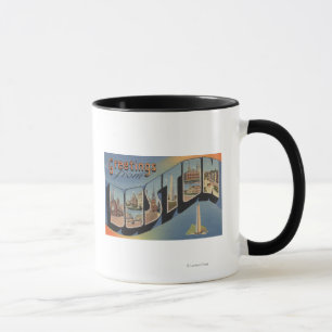 Boston, MassachusettsLarge Letter Scenes 2 Mug