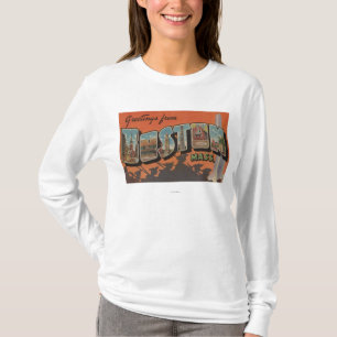 Boston, MassachusettsLarge Letter Scenes T-Shirt