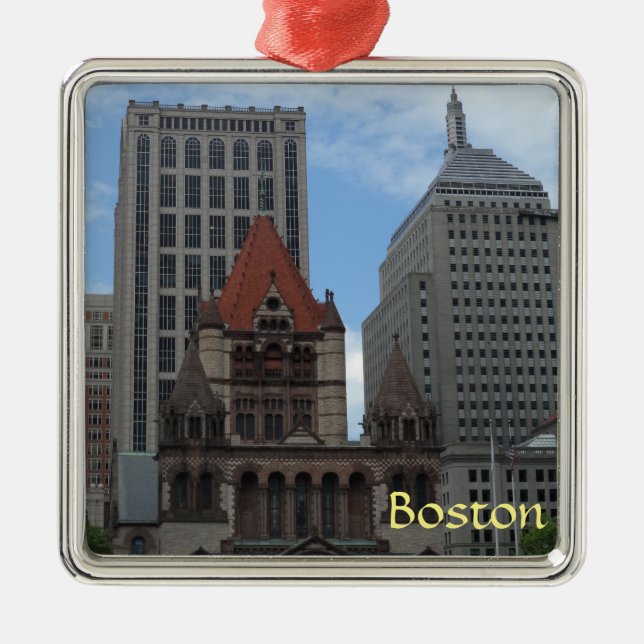 Boston Metal Tree Decoration (Front)
