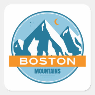 Boston Mountains Arkansas Square Sticker