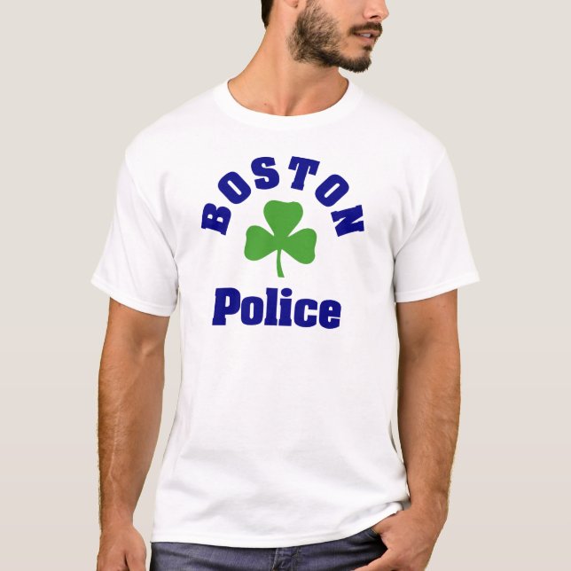 BOSTON Police T-Shirt (Front)