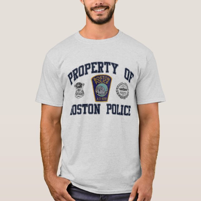 Boston Police T-Shirt (Front)